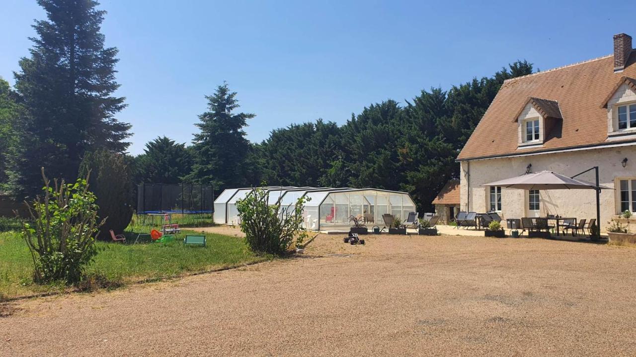 Вилла Bois De Crane Landes-le-Gaulois Экстерьер фото
